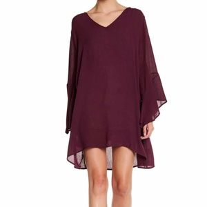 Lush Bell Sleeve Shift Dress